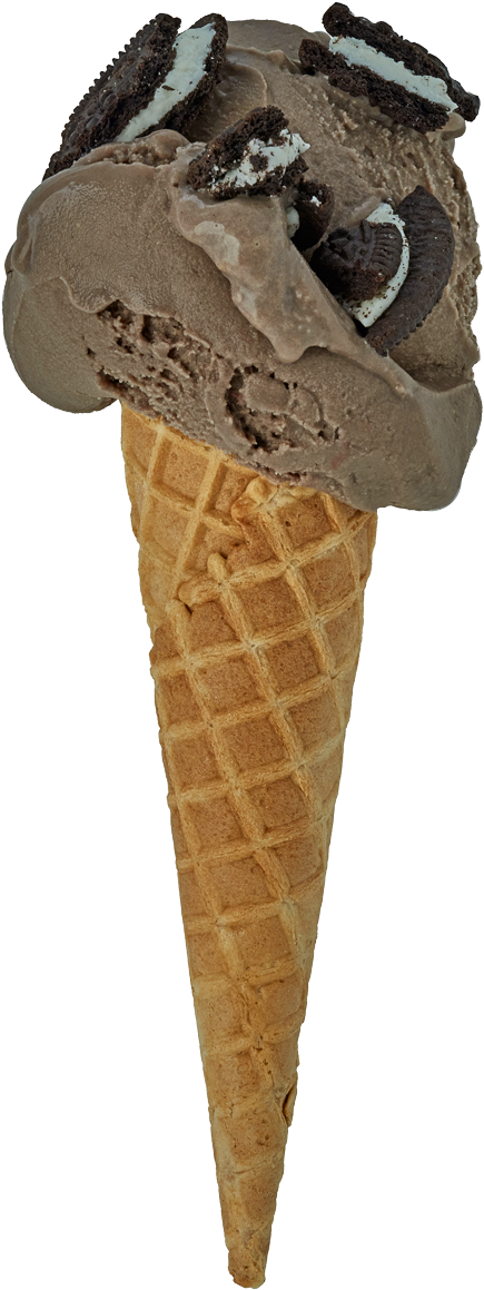 A Close Up Of An Ice Cream Cone