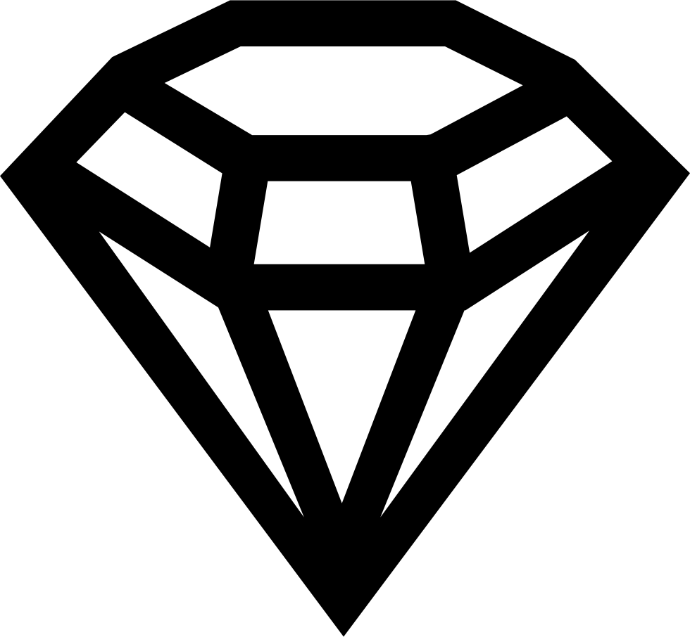 Ico Diamond Svg Png Icon Free Download Diamond - Diamond Svg Free, Transparent Png