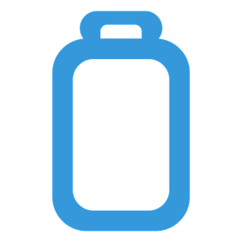 A Blue Rectangle With A Black Background