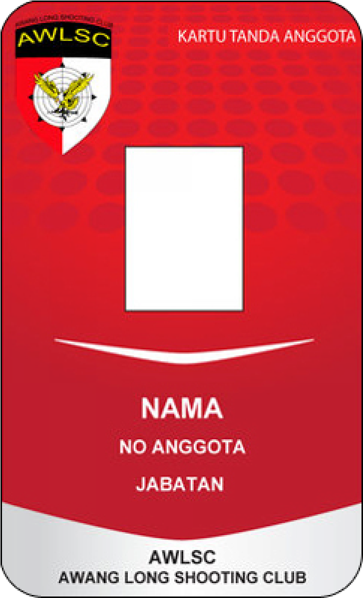 A Red Card With A White Square