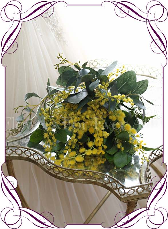 A Bouquet Of Yellow Flowers On A Table