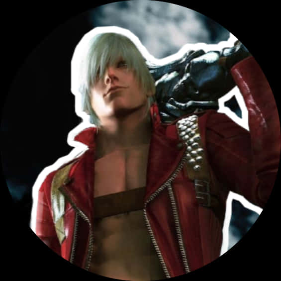 Image - Dante Devil May Cry 3 Face, Hd Png Download