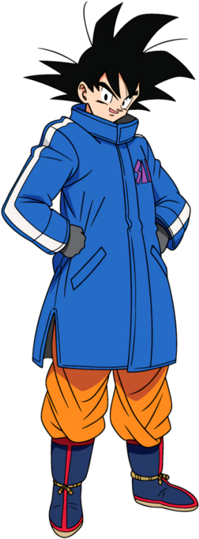 Cartoon Of A Man In A Blue Coat