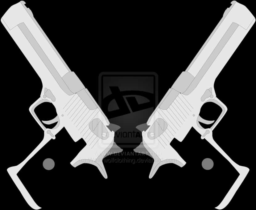 Imi Desert Eagle Firearm Art Revolver Pistol - Desert Eagle Clip Art, Hd Png Download