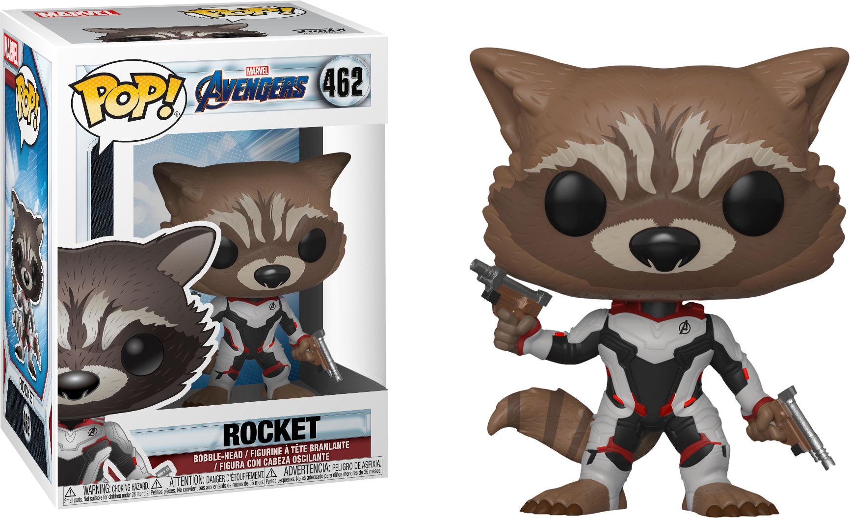 A Toy Figurine Of A Raccoon
