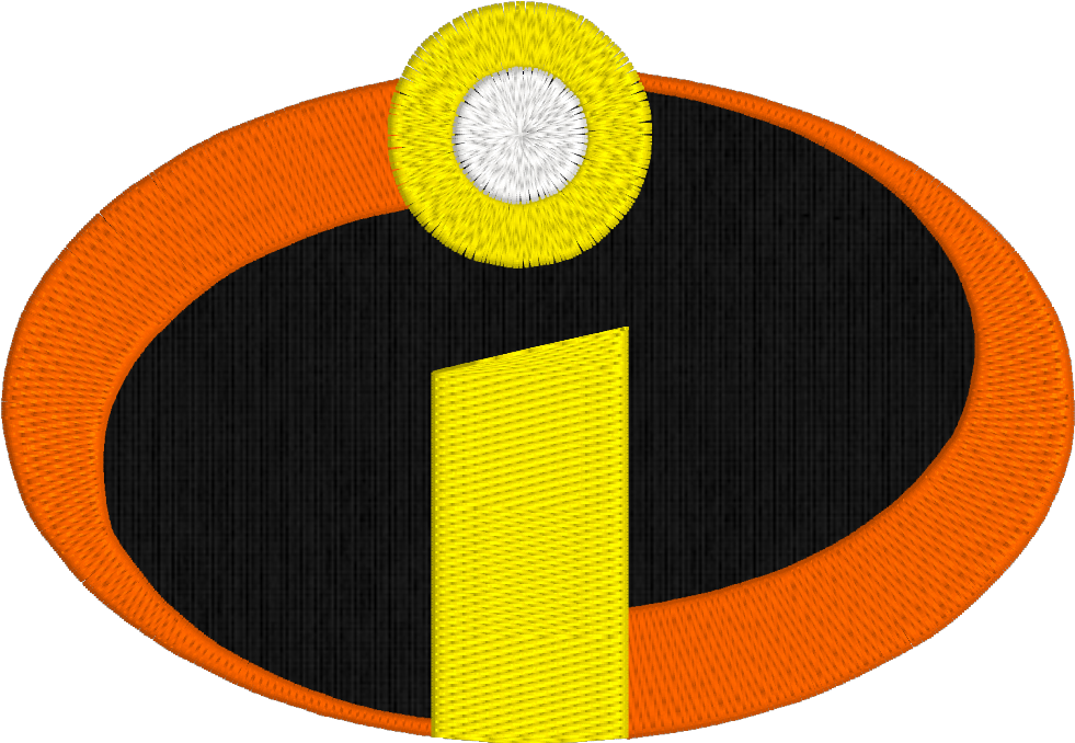 A Logo With A Yellow And Orange Stripe