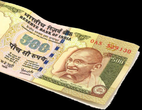 A Close-up Of A Currency Note