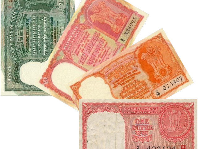 Indian Rupee Png 640 X 480