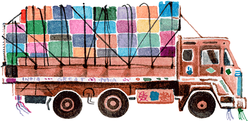 Indian Truck Png 490 X 239