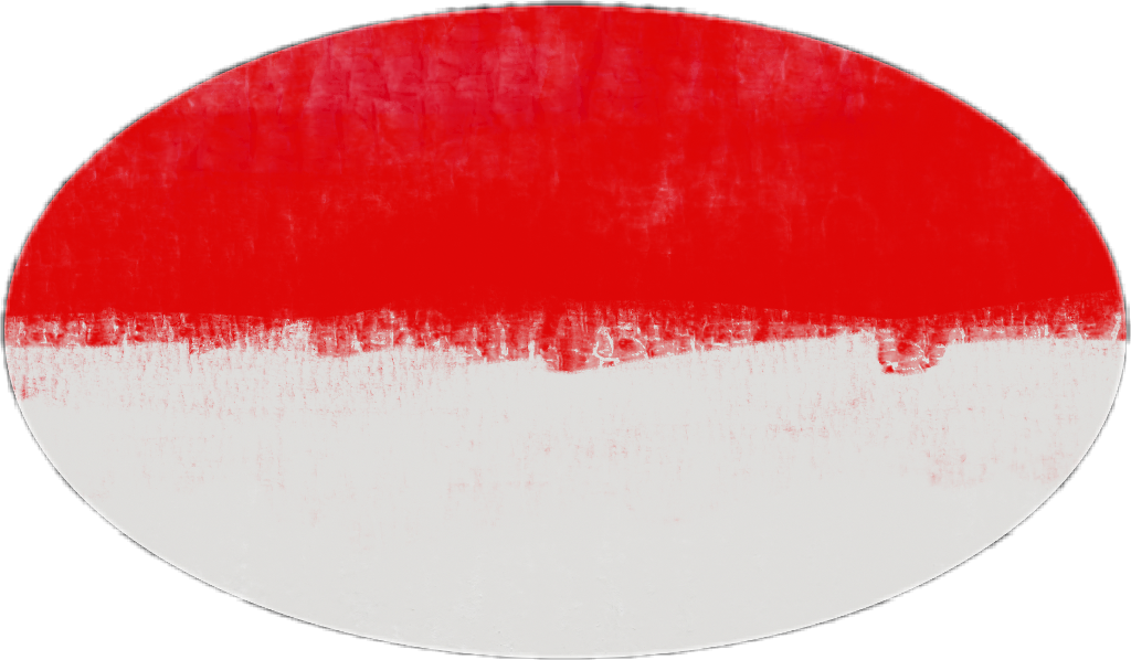 A Red And White Circle
