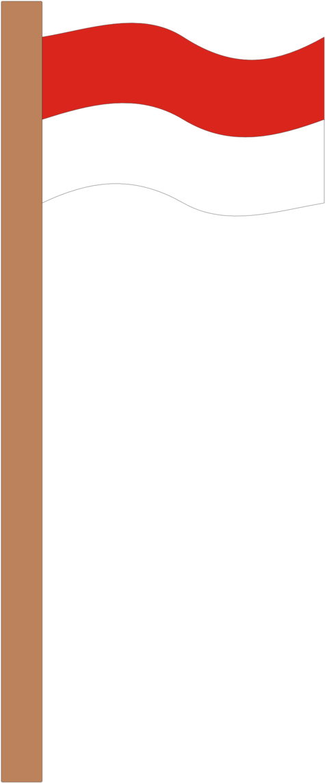 A Black And Brown Rectangular Object
