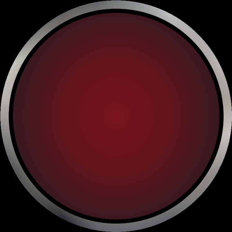 Industrial Push Button Red - Black Red Circle Transparent, Hd Png Download