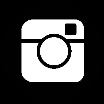 Instagram Logo Black Circle - Facebook Twitter Instagram Logo Black And White