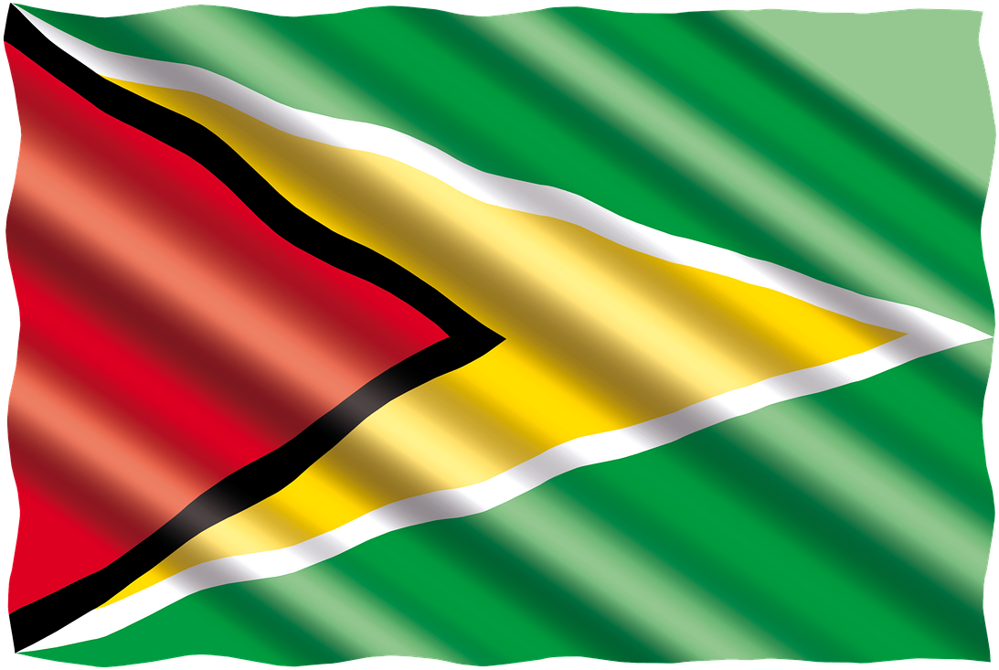 A Green Yellow Red And Black Flag
