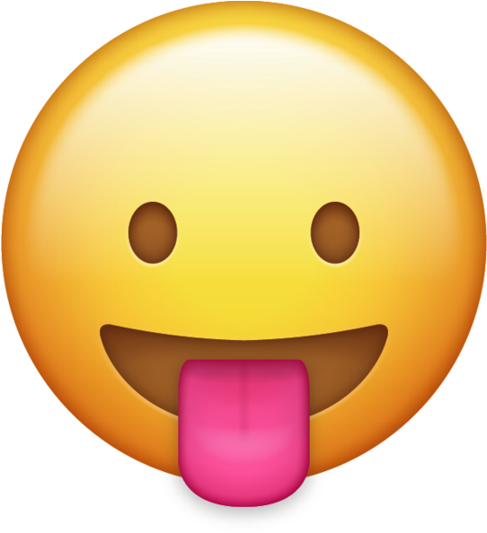 Iphone Emoji Tongue Out, Hd Png Download