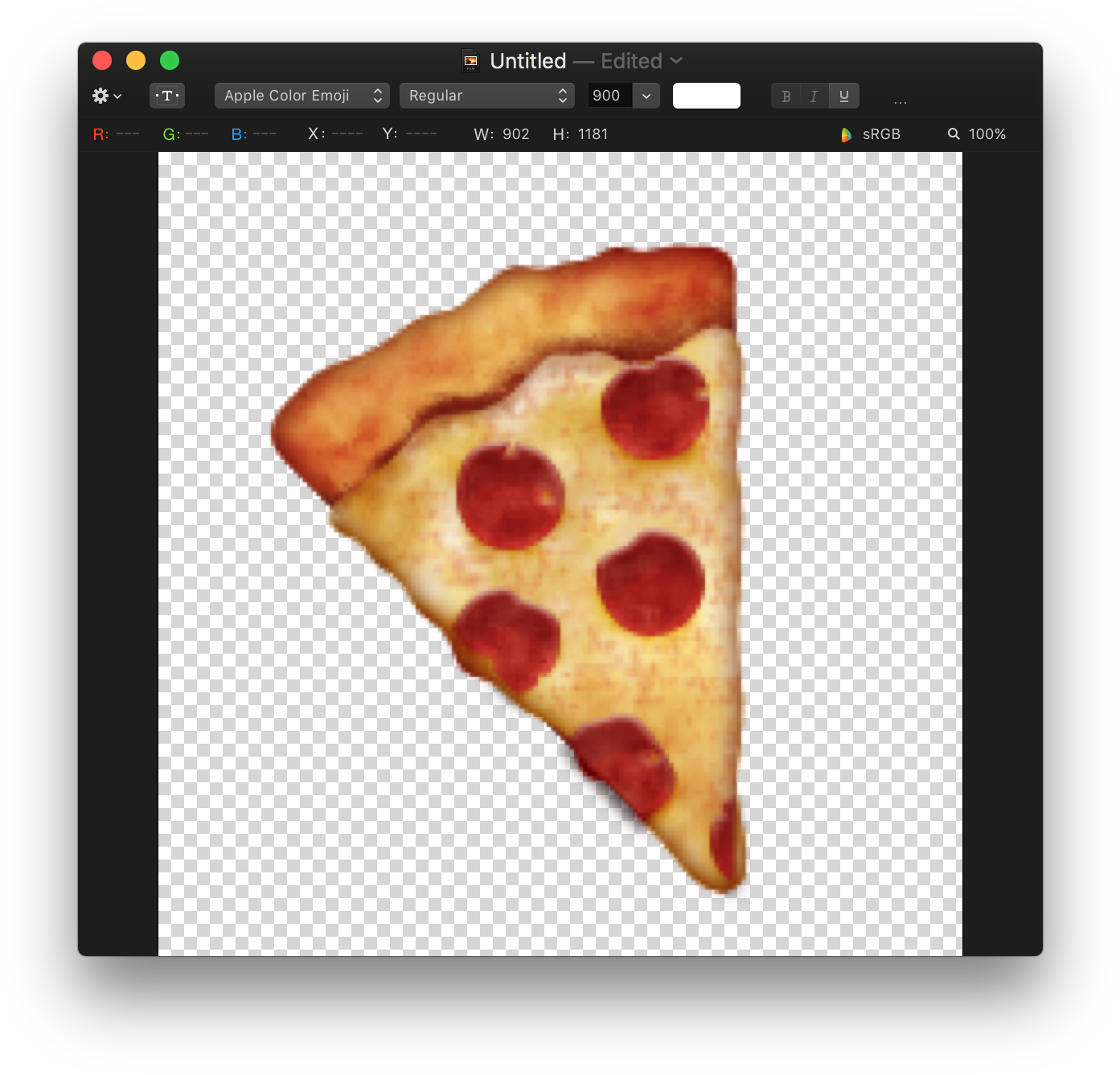 Iphone Pizza Emoji, Hd Png Download