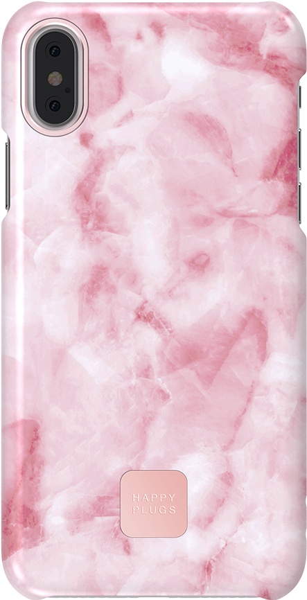 A Pink Marbled Phone Case