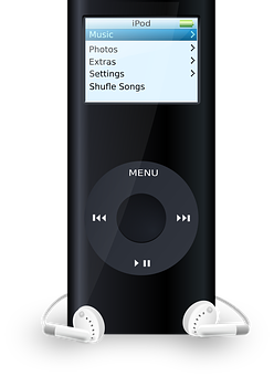 A Close-up Of A Music Player