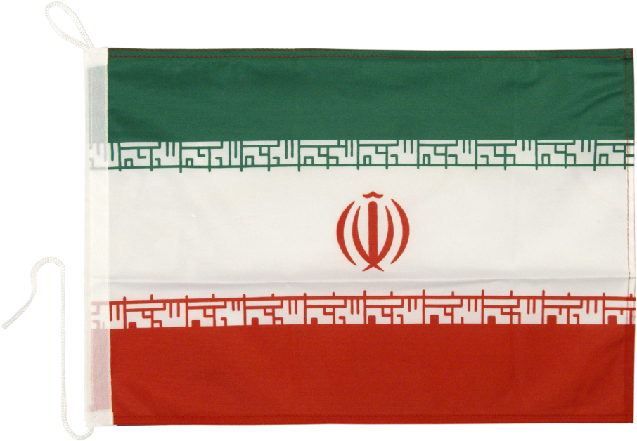 A Flag With A Red White And Green Design