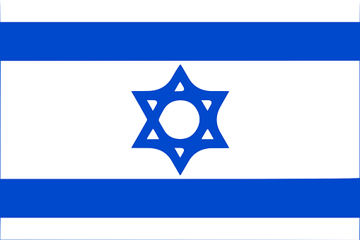 A Blue And White Flag With A Star