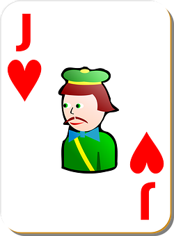 A Card With A Cartoon Of A Man In A Green Hat And A Green Hat