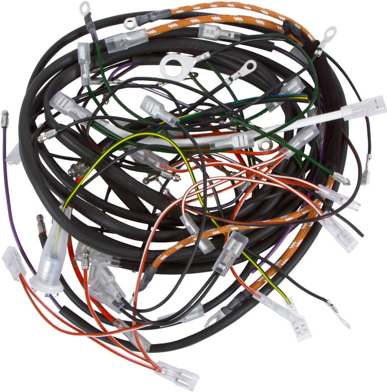 A Bunch Of Wires With Wires Attached