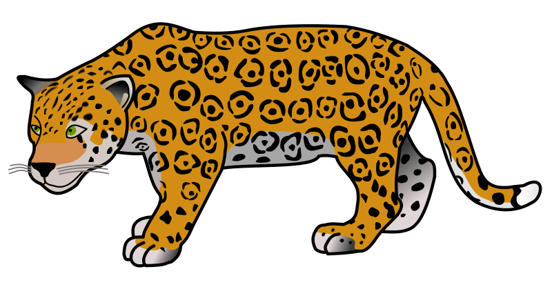 A Drawing Of A Cheetah