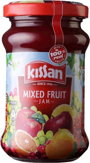 A Jar Of Jam With A Label