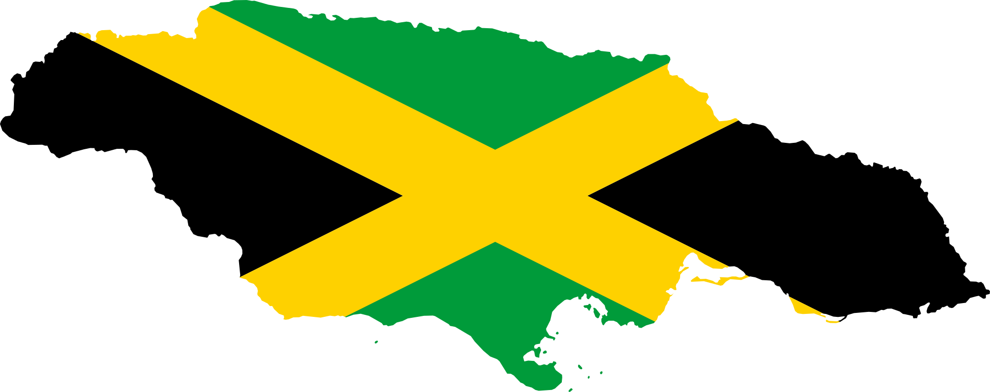 A Green And Yellow Flag