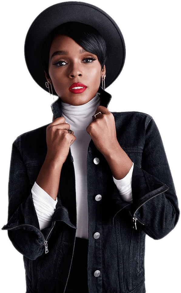Janelle Monae Black Hat Clip Arts - Janelle Monae Icon, Hd Png Download
