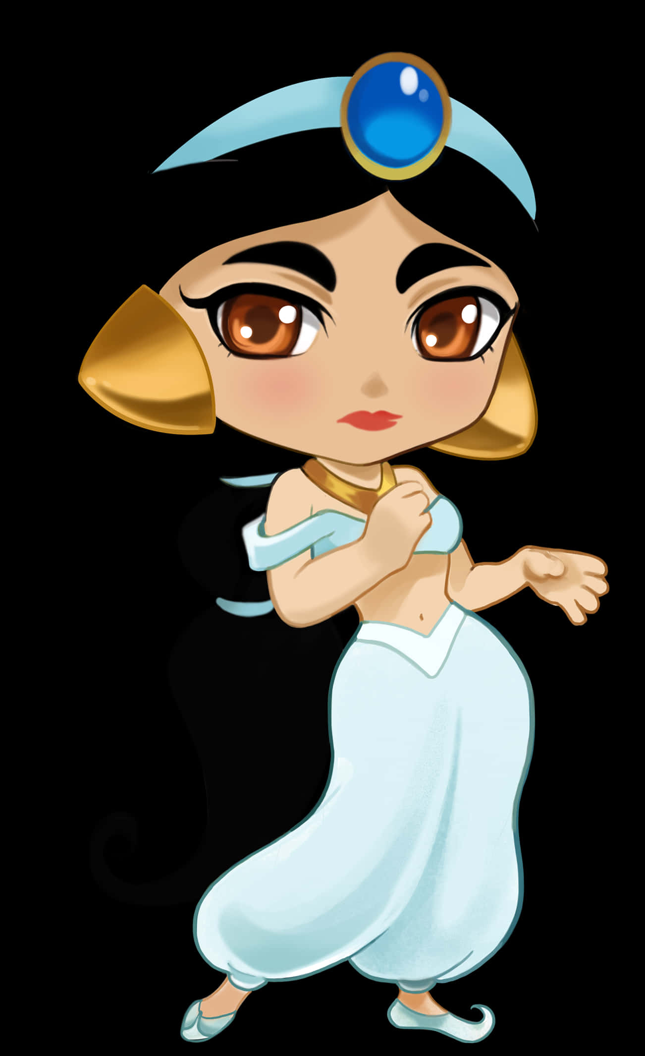 Chibi Disney Princess Jasmine