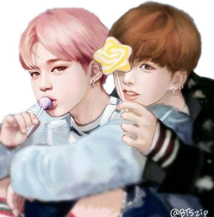 A Couple Of Boys With Lollipops