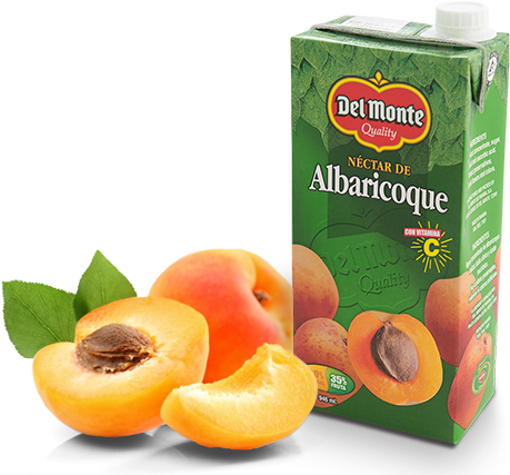 A Carton Of Peach Juice