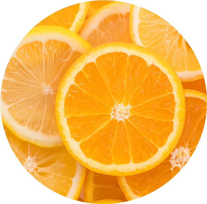 A Group Of Orange Slices
