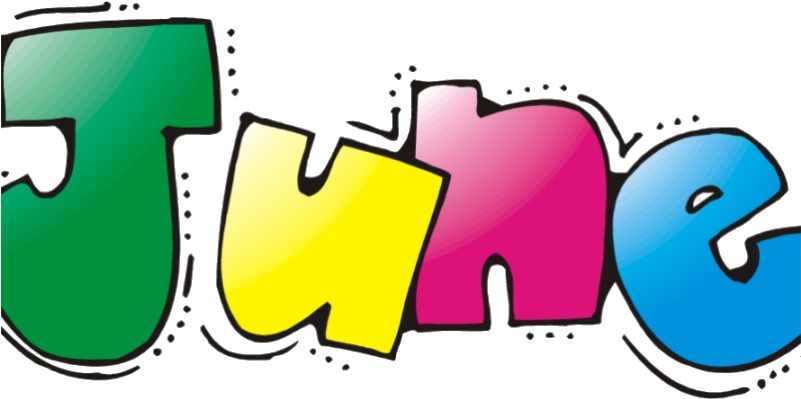 A Colorful Cartoon Letters On A Black Background