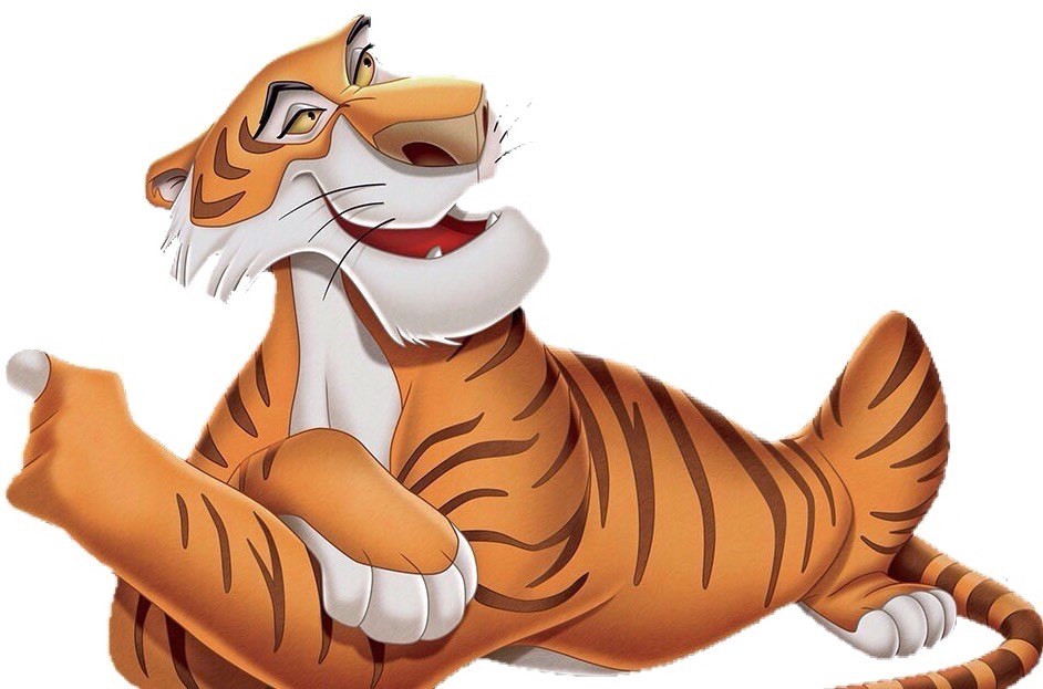 A Cartoon Of A Tiger