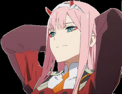 Just Looking For My Darling~ - Zero Two Franxx Transparent