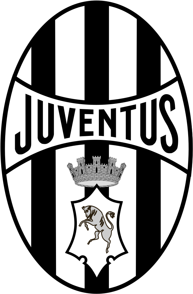A Black And White Striped Emblem With A Horse And A Castle