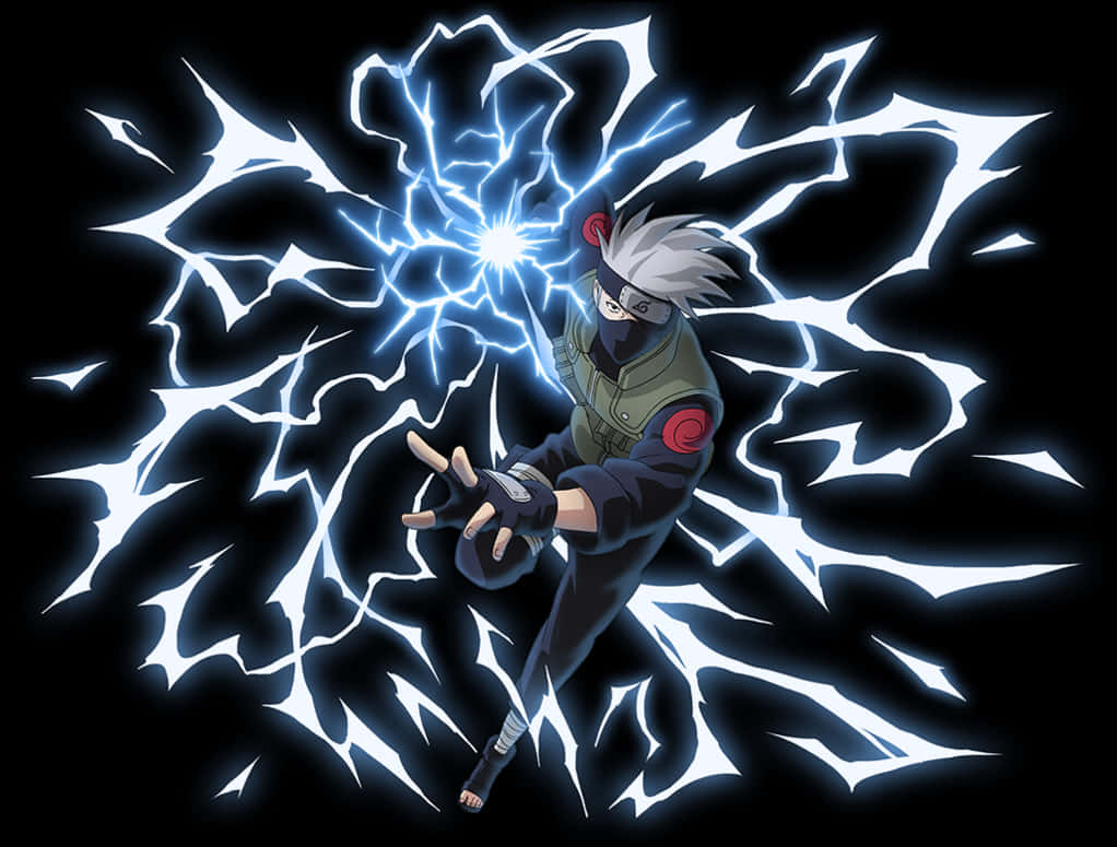 A Cartoon Character With Lightning Coming Out Of His Hand