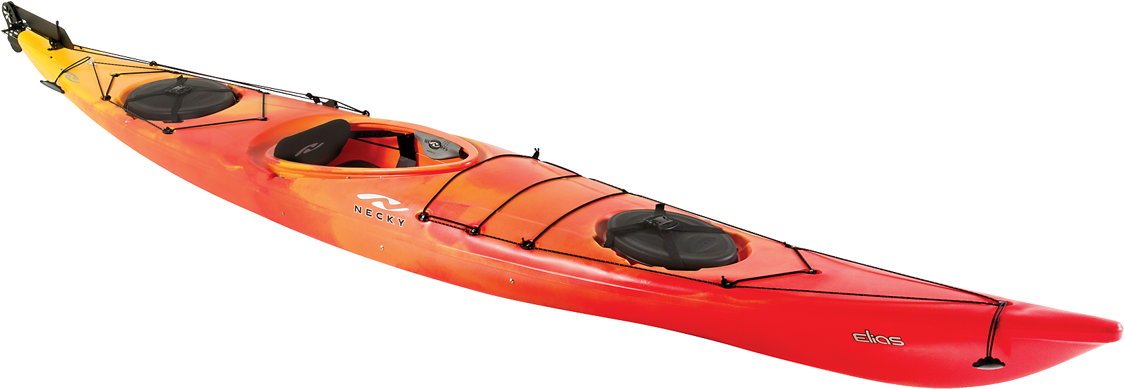 A Kayak With A Black Background