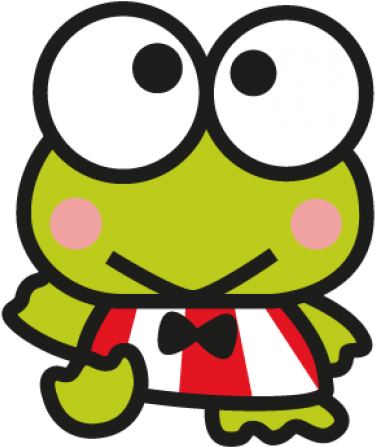 A Cartoon Frog With A Bow Tie