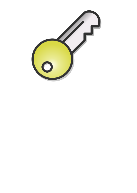 A Close-up Of A Key