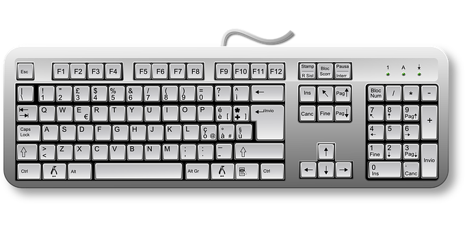 A Close-up Of A Keyboard
