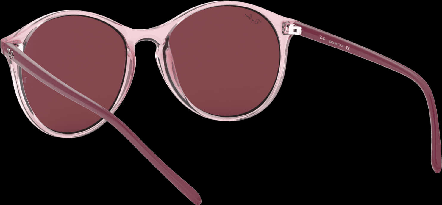 Pink Round Glasses