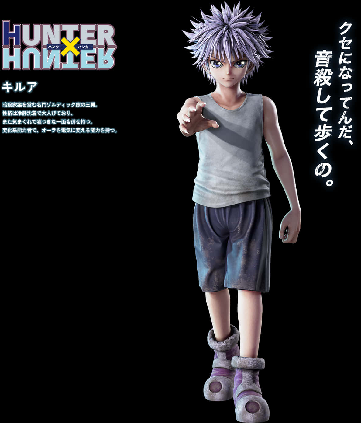A Cartoon Character With Purple Hair And Purple Shorts