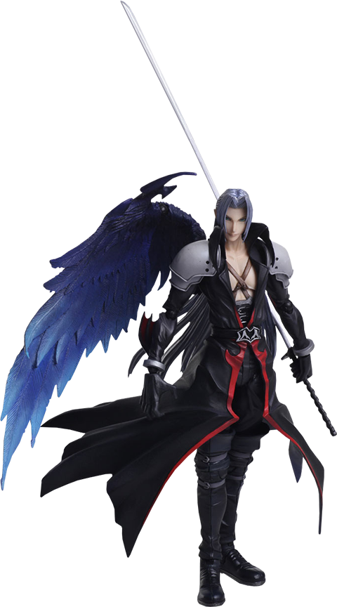 A Toy Figure Of A Man With Wings And A Sword