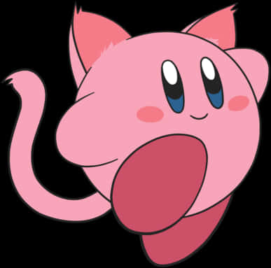 Kirby With Cat Ears