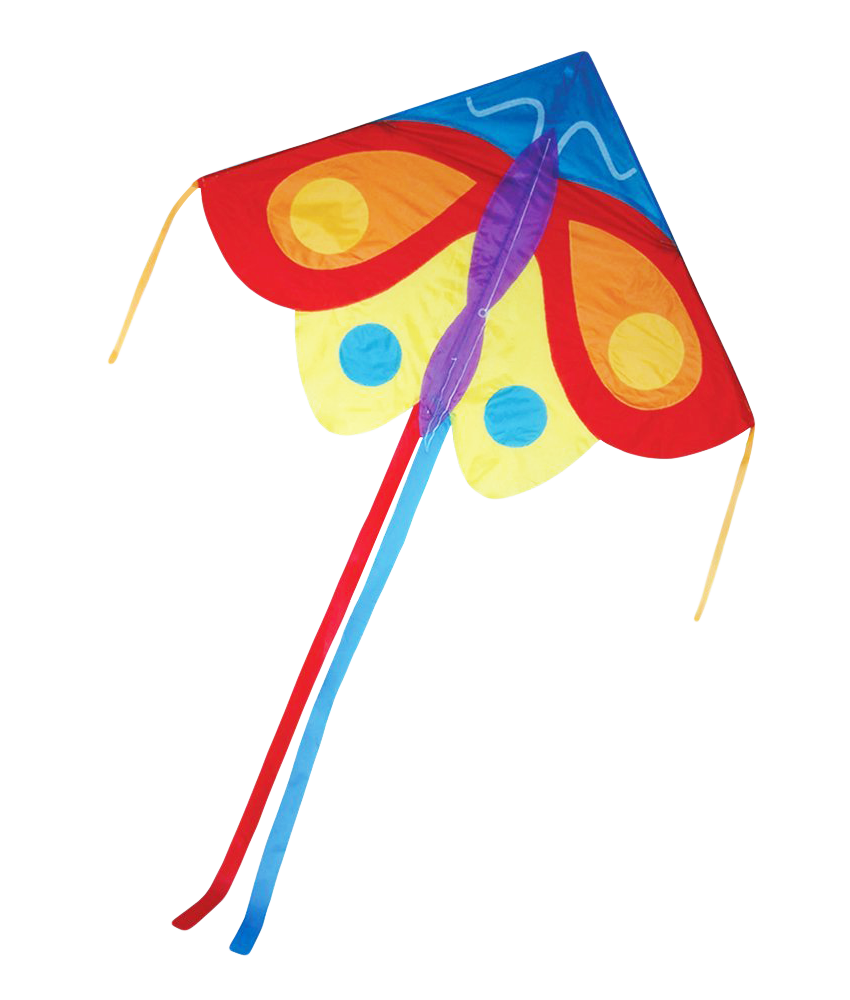 A Colorful Kite With A Long Tail