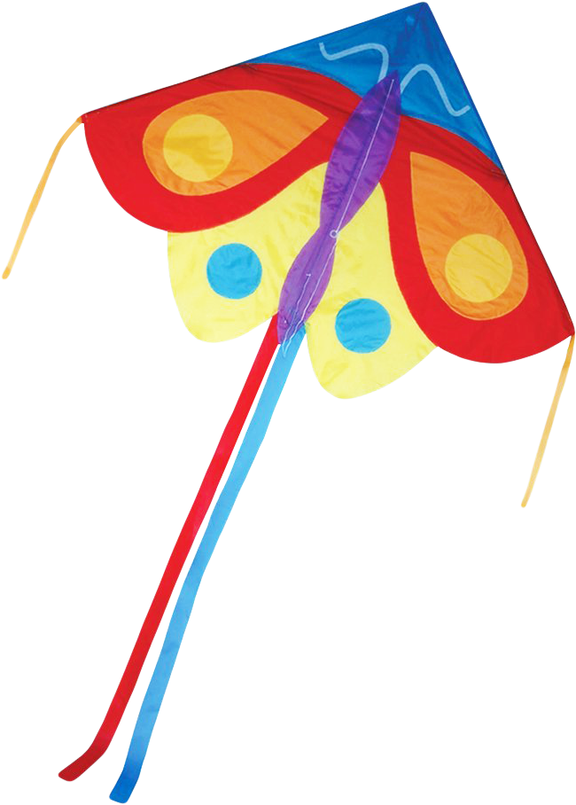 A Kite With A Butterfly Shape