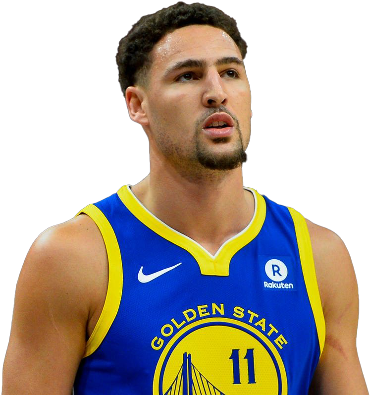 A Basketball Player In A Blue And Yellow Jersey